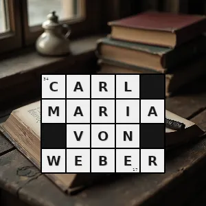 Hasło krzyżówkowe twórca niemieckiej opery romantycznej wolny strzelec oberon - carl maria von weber – rozwiązanie, synonimy, podpowiedzi i definicje krzyżówkowe